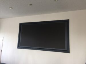 川崎火力発電所 大型テレビ設置工事3