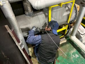 横浜市 酸貯蔵槽 局所配管1