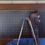 大型LEDビジョン施工設置3