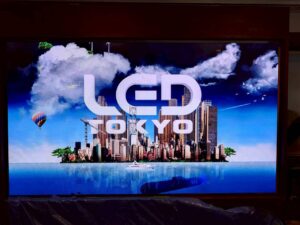 大型LEDビジョン施工設置4